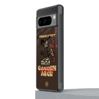 cactus jack travis scott brown back phone cover | glass case for google pixel 8 pro