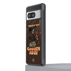 cactus jack travis scott brown back phone cover | glass case for Google Pixel 8