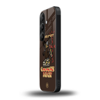 cactus jack travis scott brown back phone cover | glass case for samsung galaxy s25