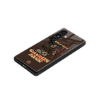 cactus jack travis scott brown back phone cover | glass case for samsung galaxy s25