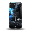 cactus jack travis scott back phone cover | glass case for iphone 13 mini