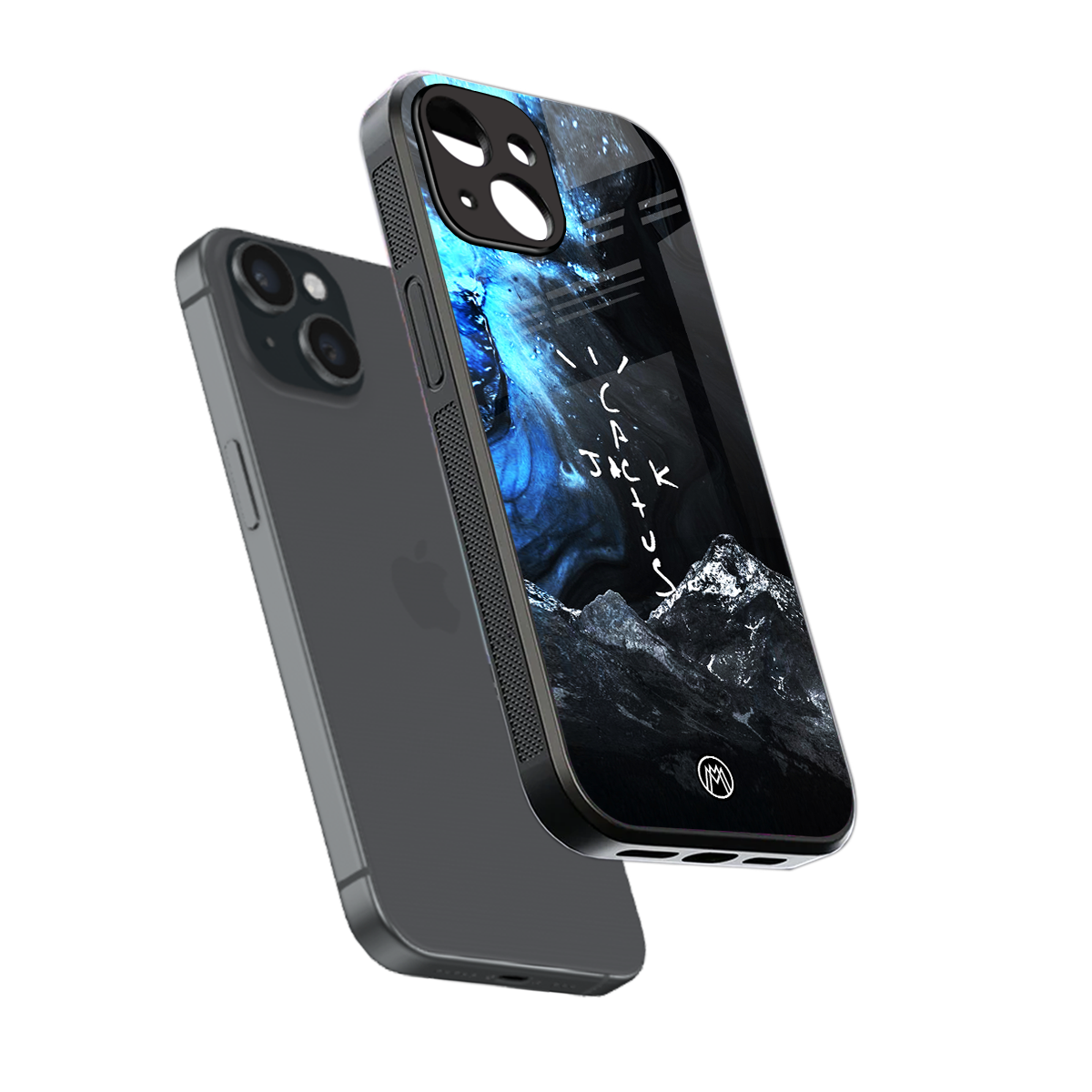 cactus jack travis scott back phone cover | glass case for iphone 13 mini