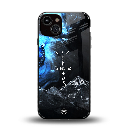 cactus jack travis scott back phone cover | glass case for iphone 13