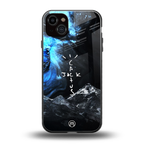cactus jack travis scott back phone cover | glass case for iphone 14 plus