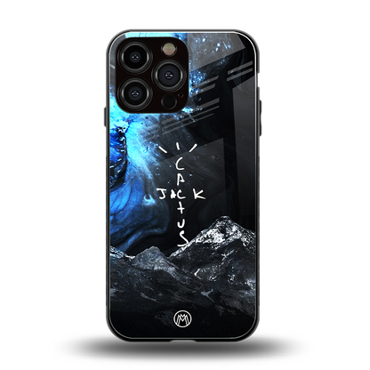 cactus jack travis scott back phone cover | glass case for iphone 14 pro max