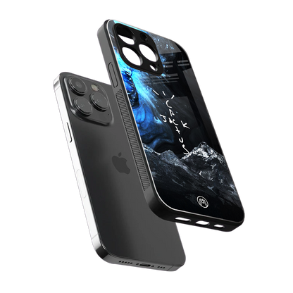 cactus jack travis scott back phone cover | glass case for iphone 14 pro max