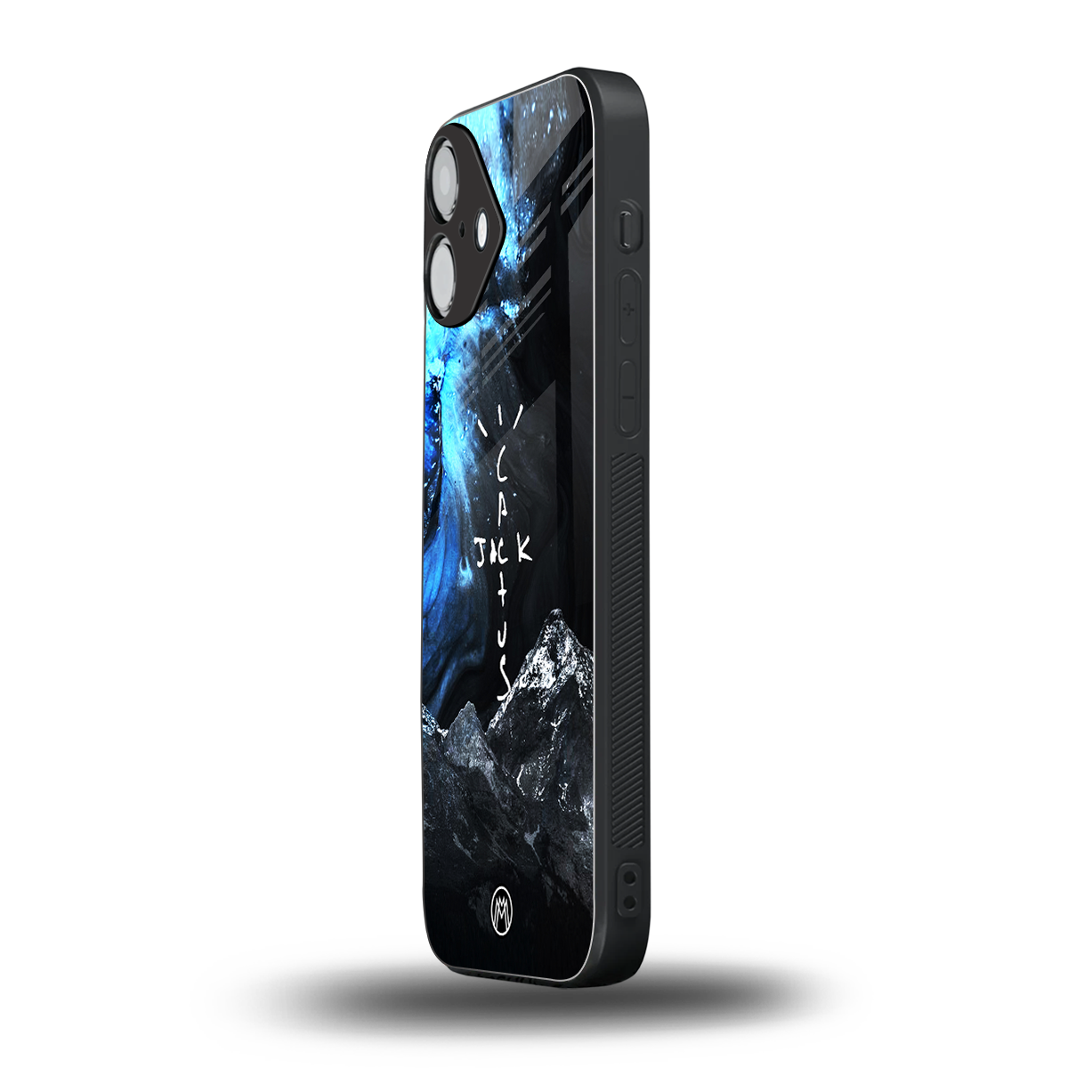 cactus jack travis scott back phone cover | glass case for iphone 16 plus