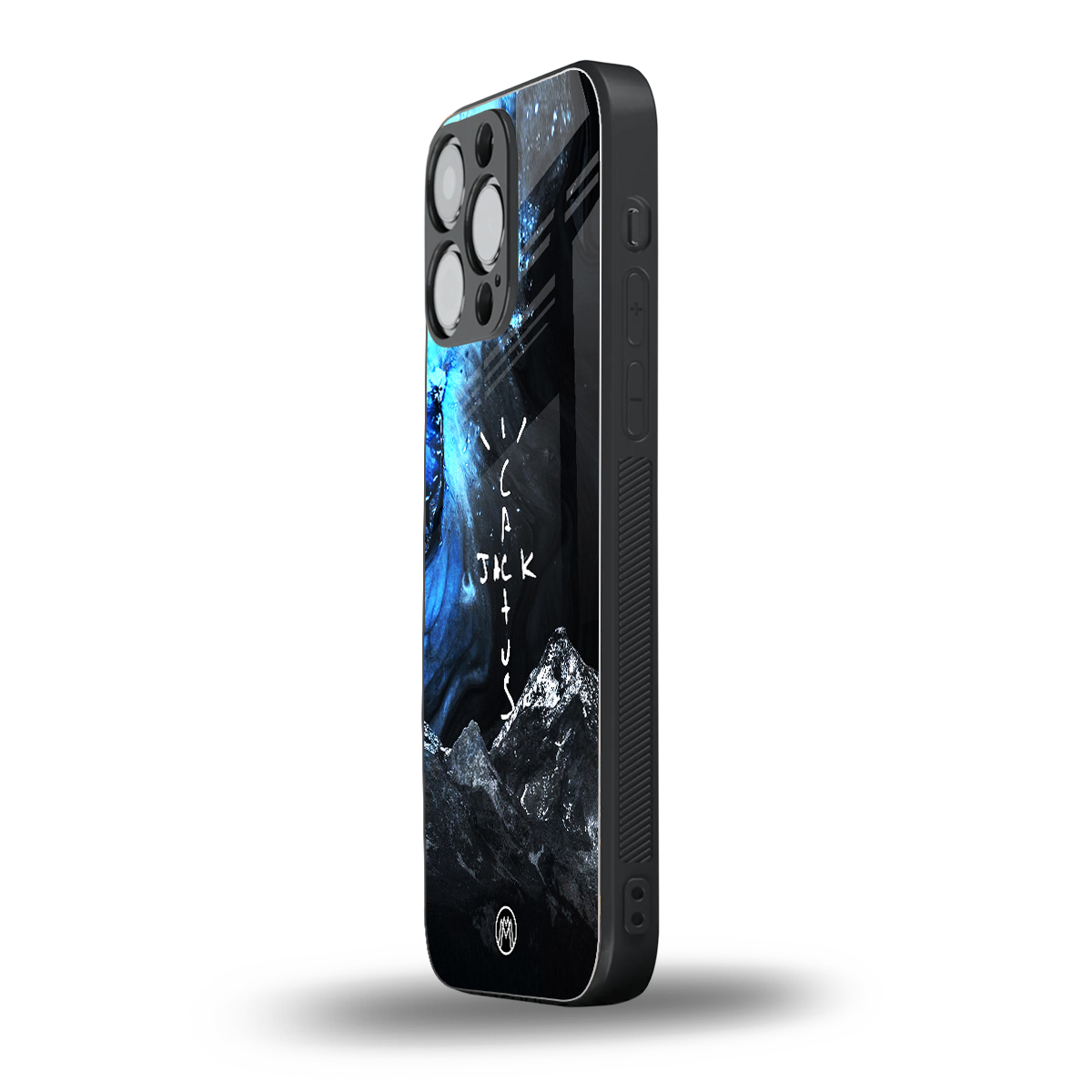 cactus jack travis scott back phone cover | glass case for iphone 16 pro max