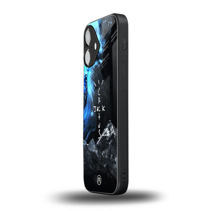 cactus jack travis scott back phone cover | glass case for iphone 16