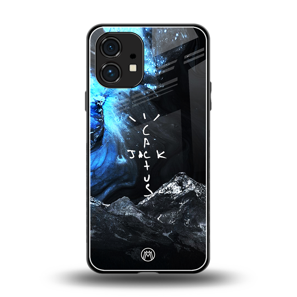 cactus jack travis scott back phone cover | glass case for nothing phone 1