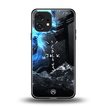 cactus jack travis scott back phone cover | glass case for nothing phone 1