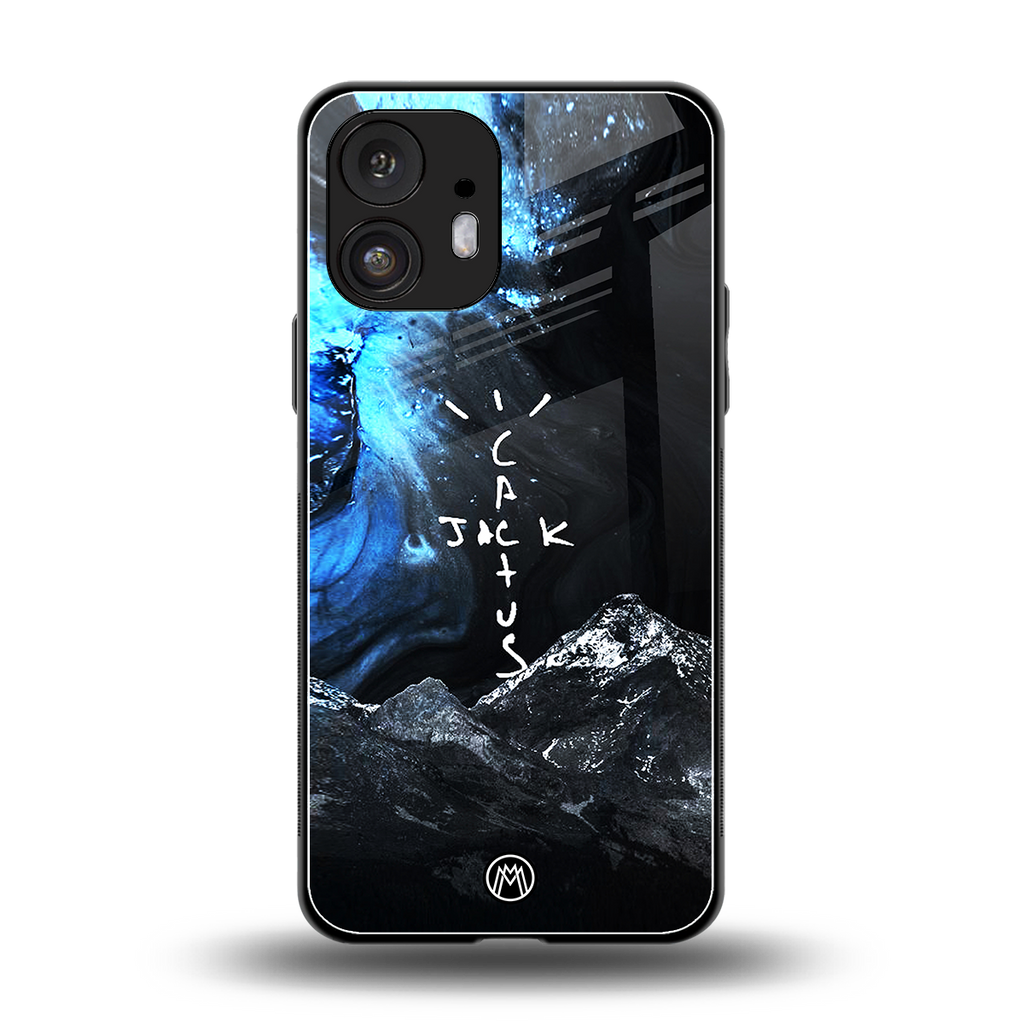 cactus jack travis scott back phone cover | glass case for nothing phone 2
