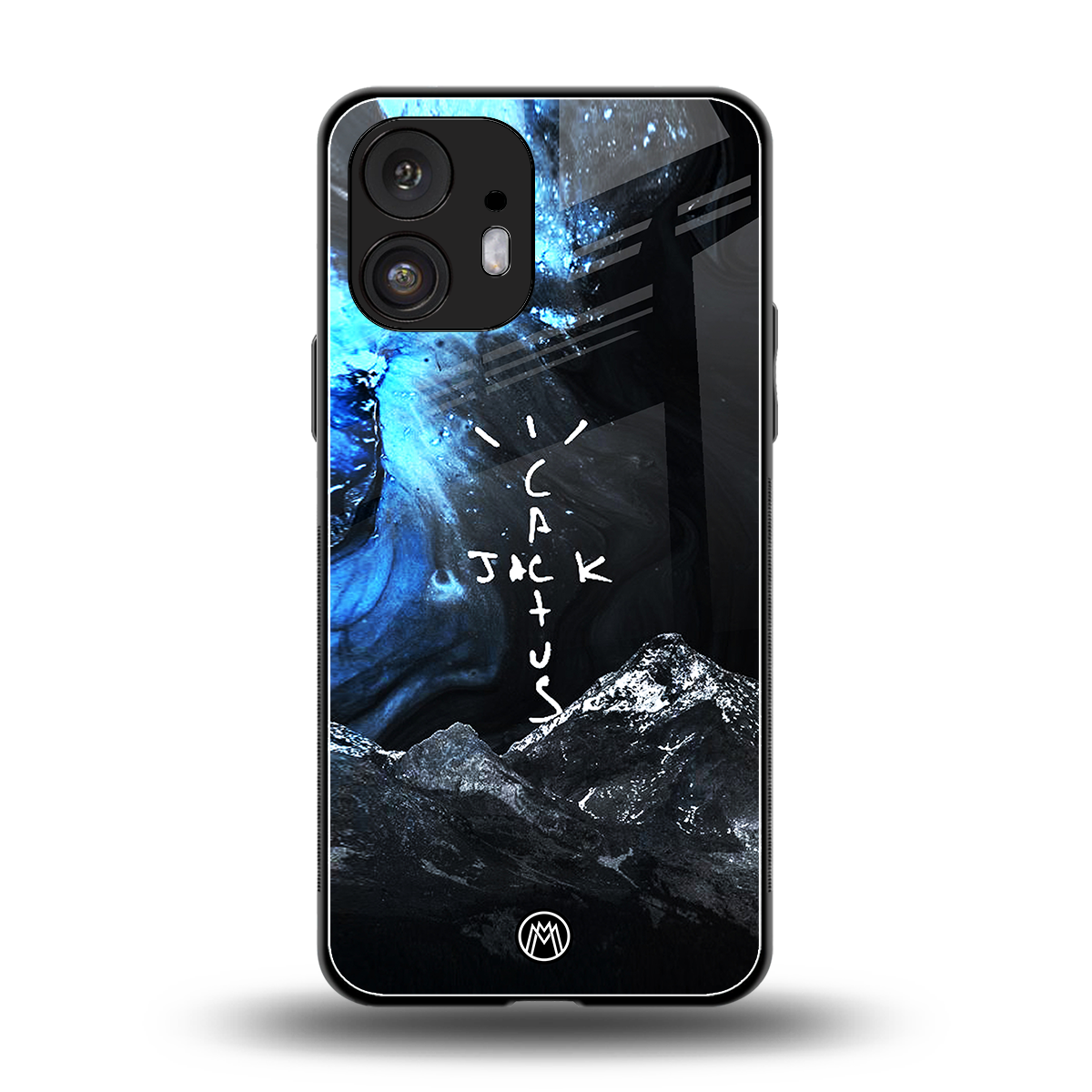 cactus jack travis scott back phone cover | glass case for nothing phone 2