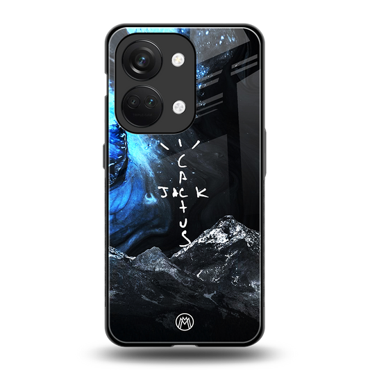 cactus jack travis scott back phone cover | glass case for oneplus nord 3