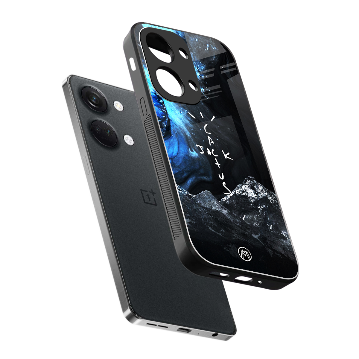 cactus jack travis scott back phone cover | glass case for oneplus nord 3