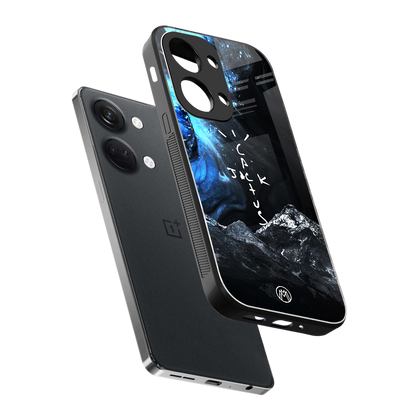 cactus jack travis scott back phone cover | glass case for oneplus nord 3