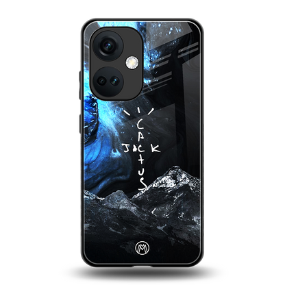 cactus jack travis scott back phone cover | glass case for oneplus nord ce 3