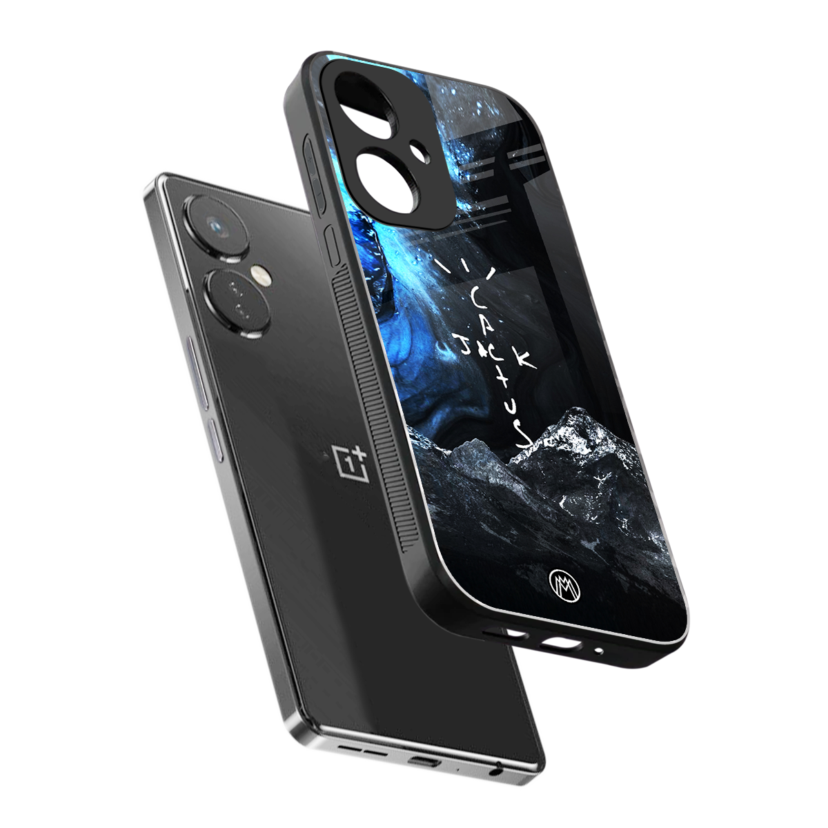 cactus jack travis scott back phone cover | glass case for oneplus nord ce 3