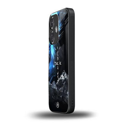 cactus jack travis scott back phone cover | glass case for oneplus nord ce 3