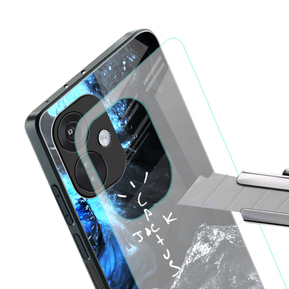 cactus jack travis scott back phone cover | glass case for oneplus nord ce 3