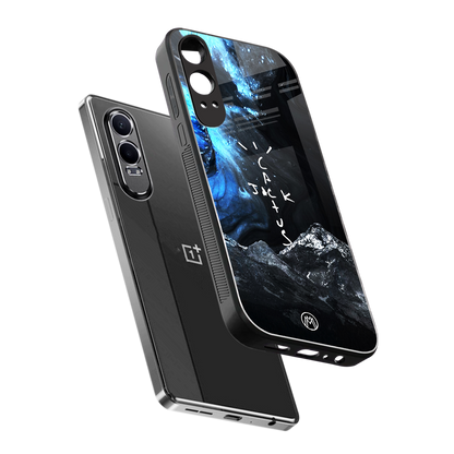 cactus jack travis scott back phone cover | glass case for oneplus nord ce 4 lite