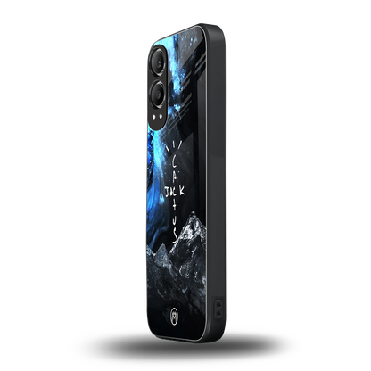 cactus jack travis scott back phone cover | glass case for oneplus nord ce 4 lite
