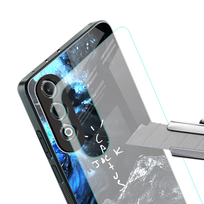 cactus jack travis scott back phone cover | glass case for oneplus nord ce 4