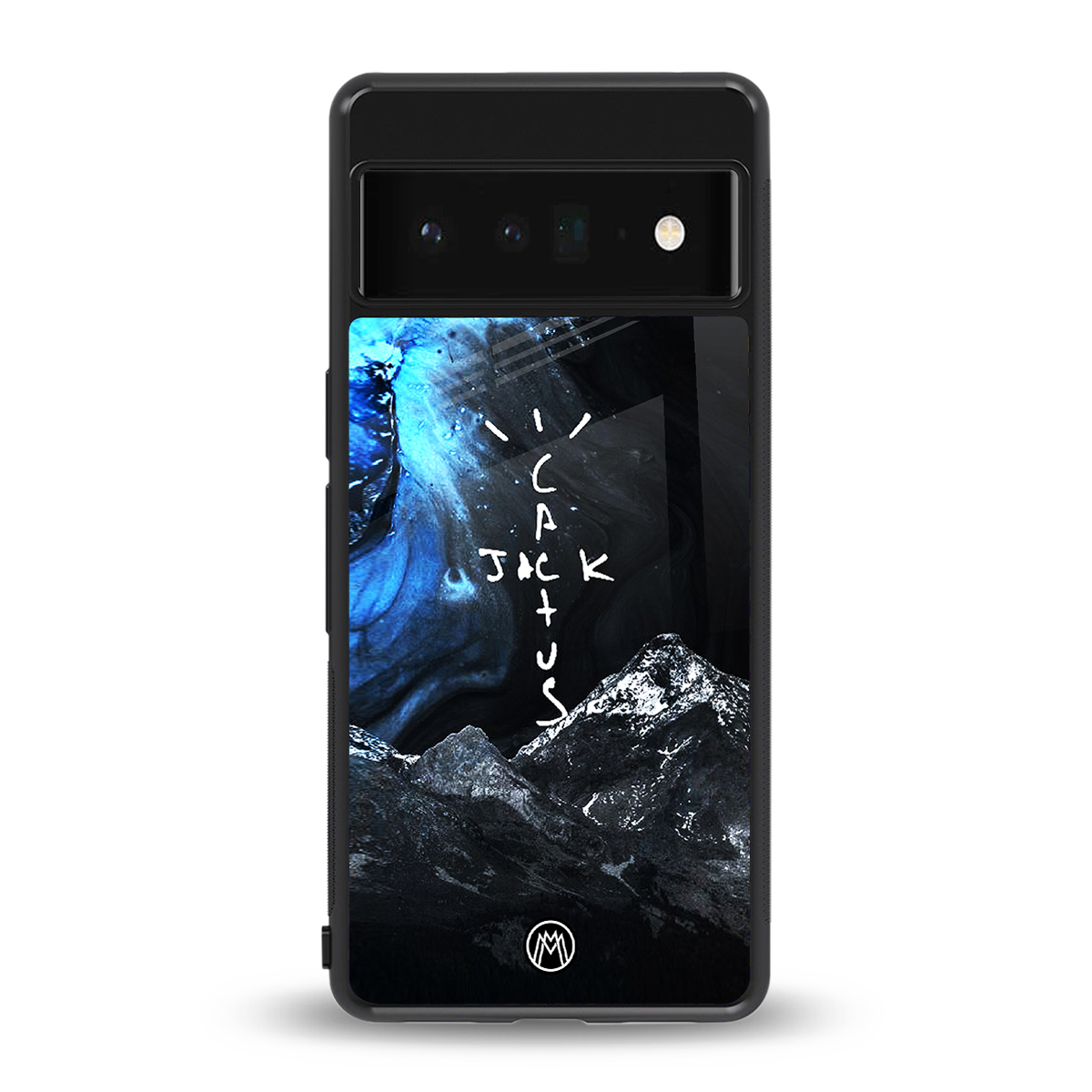 cactus jack travis scott back phone cover | glass case for google pixel 6 pro