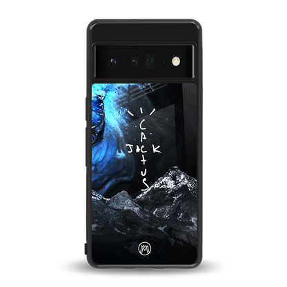 cactus jack travis scott back phone cover | glass case for google pixel 6 pro