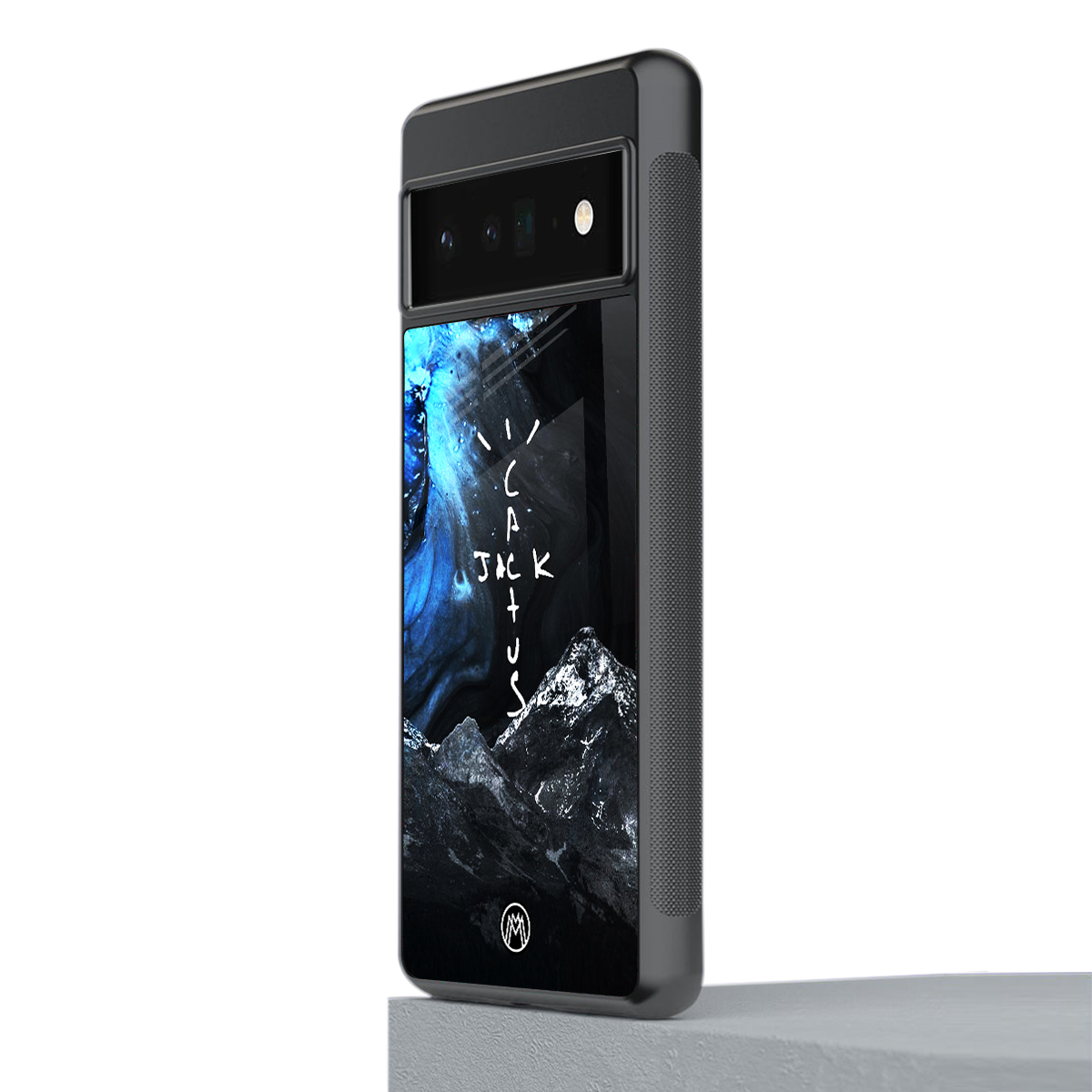 cactus jack travis scott back phone cover | glass case for google pixel 6 pro