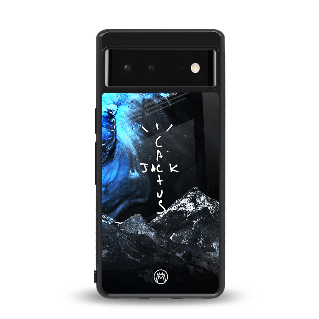 cactus jack travis scott back phone cover | glass case for google pixel 6