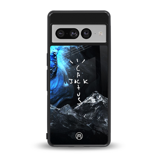 cactus jack travis scott back phone cover | glass case for google pixel 7 pro