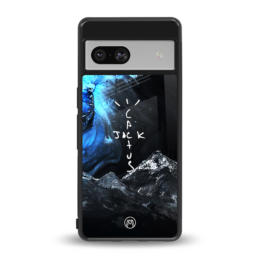 cactus jack travis scott back phone cover | glass case for Google Pixel 7