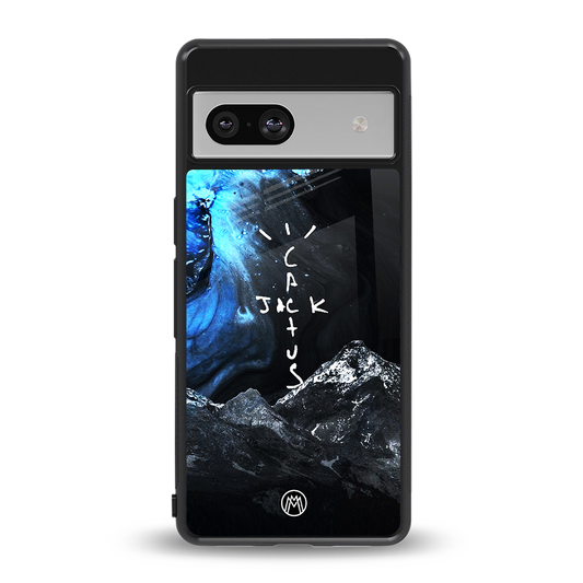 cactus jack travis scott back phone cover | glass case for Google Pixel 7