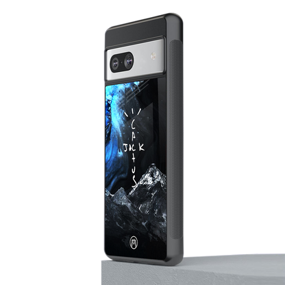 cactus jack travis scott back phone cover | glass case for Google Pixel 7A