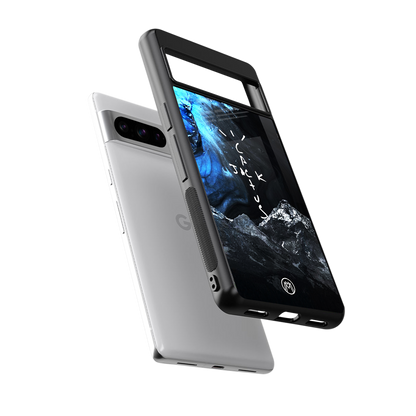 cactus jack travis scott back phone cover | glass case for google pixel 8 pro