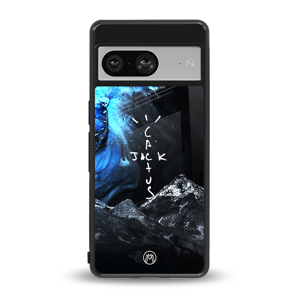 cactus jack travis scott back phone cover | glass case for Google Pixel 8