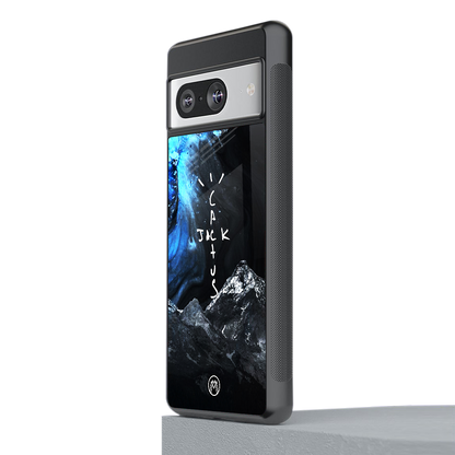 cactus jack travis scott back phone cover | glass case for Google Pixel 8