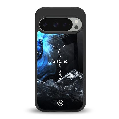 cactus jack travis scott back phone cover | glass case for google pixel 9 pro xl