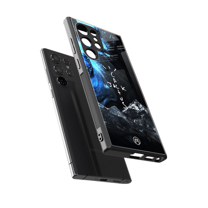 cactus jack travis scott back phone cover | glass case for samsung galaxy s23 ultra