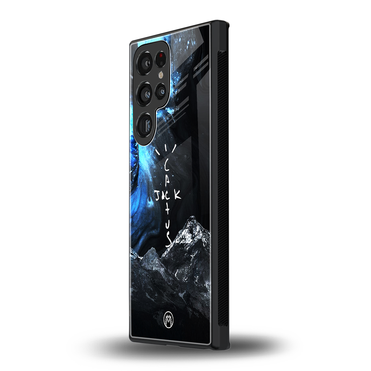 cactus jack travis scott back phone cover | glass case for samsung galaxy s23 ultra