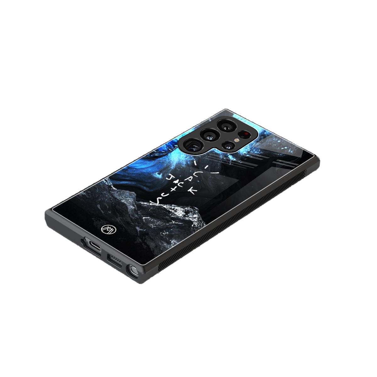 cactus jack travis scott back phone cover | glass case for samsung galaxy s23 ultra