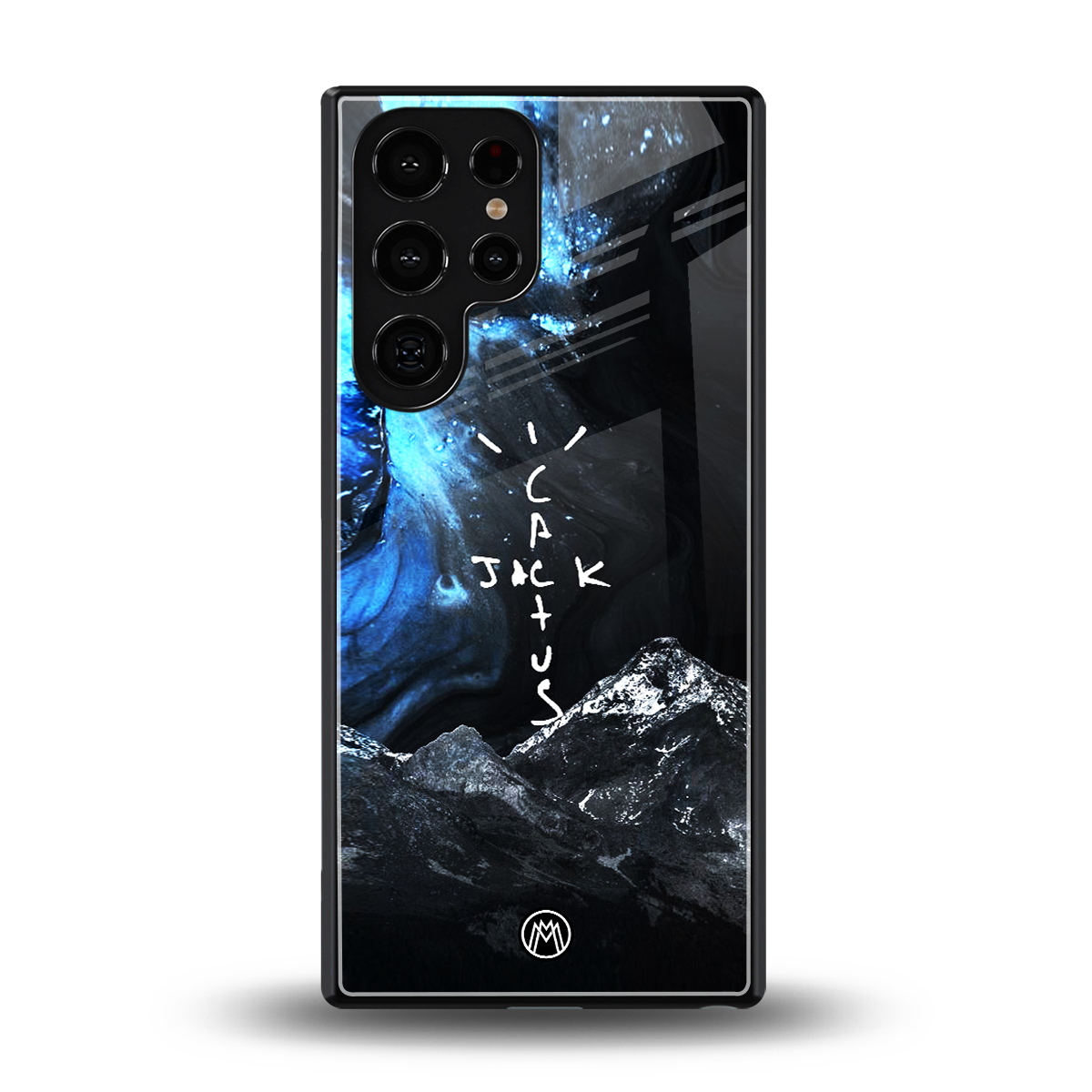 cactus jack travis scott back phone cover | glass case for samsung galaxy s25 ultra
