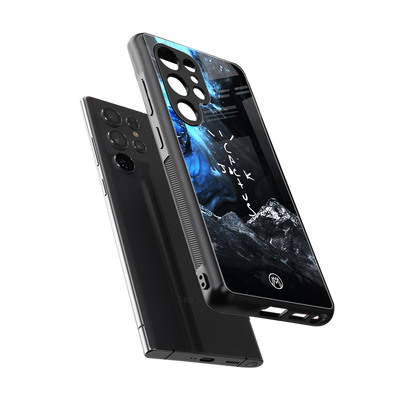 cactus jack travis scott back phone cover | glass case for samsung galaxy s25 ultra