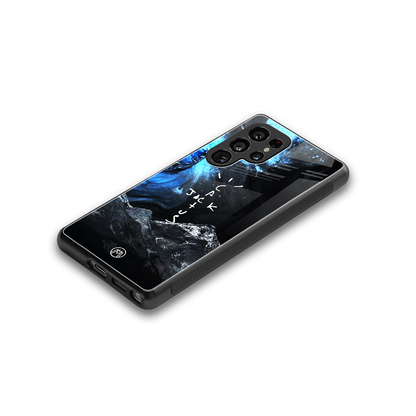 cactus jack travis scott back phone cover | glass case for samsung galaxy s25 ultra