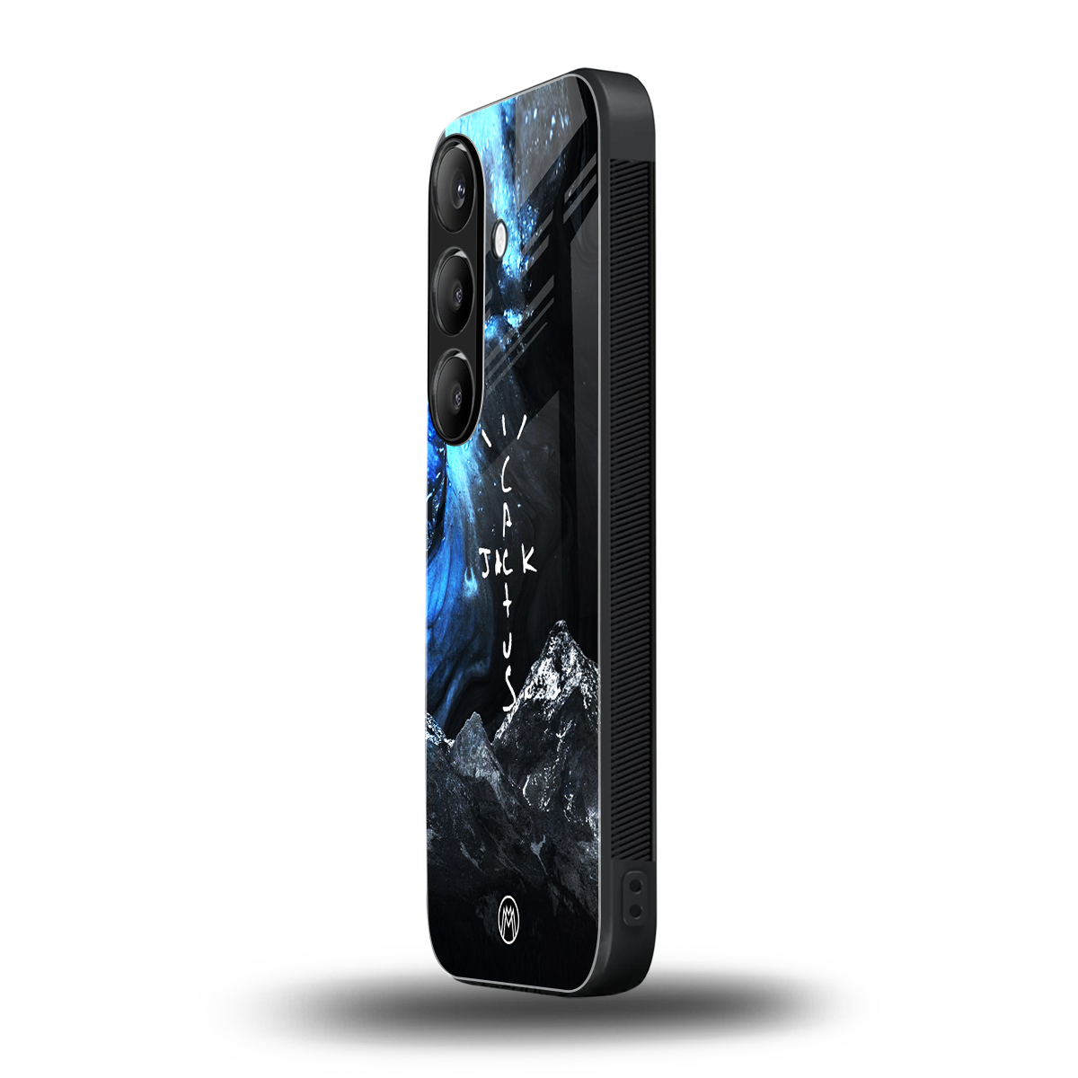 cactus jack travis scott back phone cover | glass case for samsung galaxy s24 plus