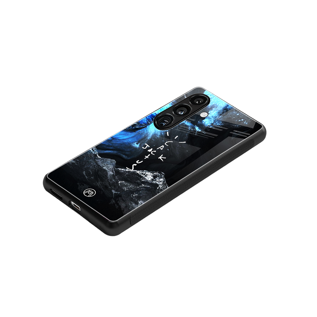 cactus jack travis scott back phone cover | glass case for samsung galaxy s24 fe