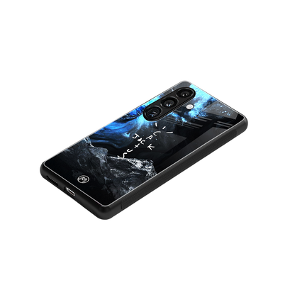 cactus jack travis scott back phone cover | glass case for samsung galaxy s23 plus