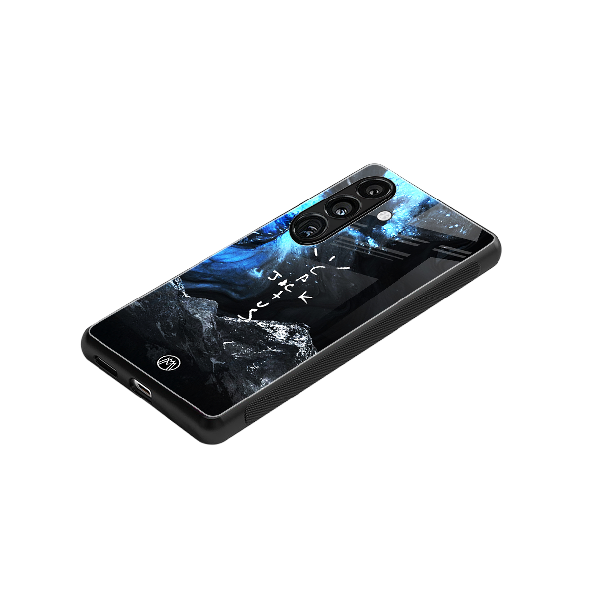 cactus jack travis scott back phone cover | glass case for samsung galaxy s23