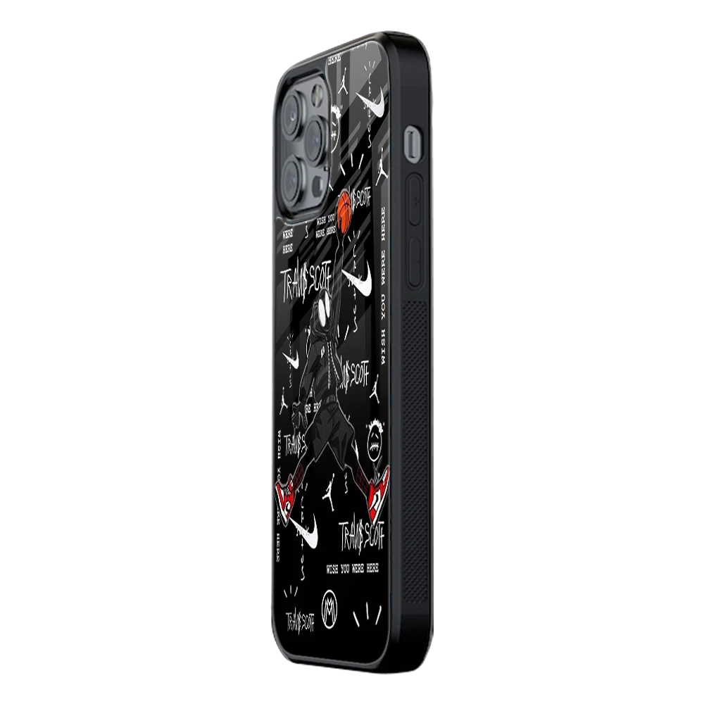 Slim Glass Back Phone Case for Multiple Brands iPhone, Samsung, Redmi, OnePlus, Oppo, Vivo